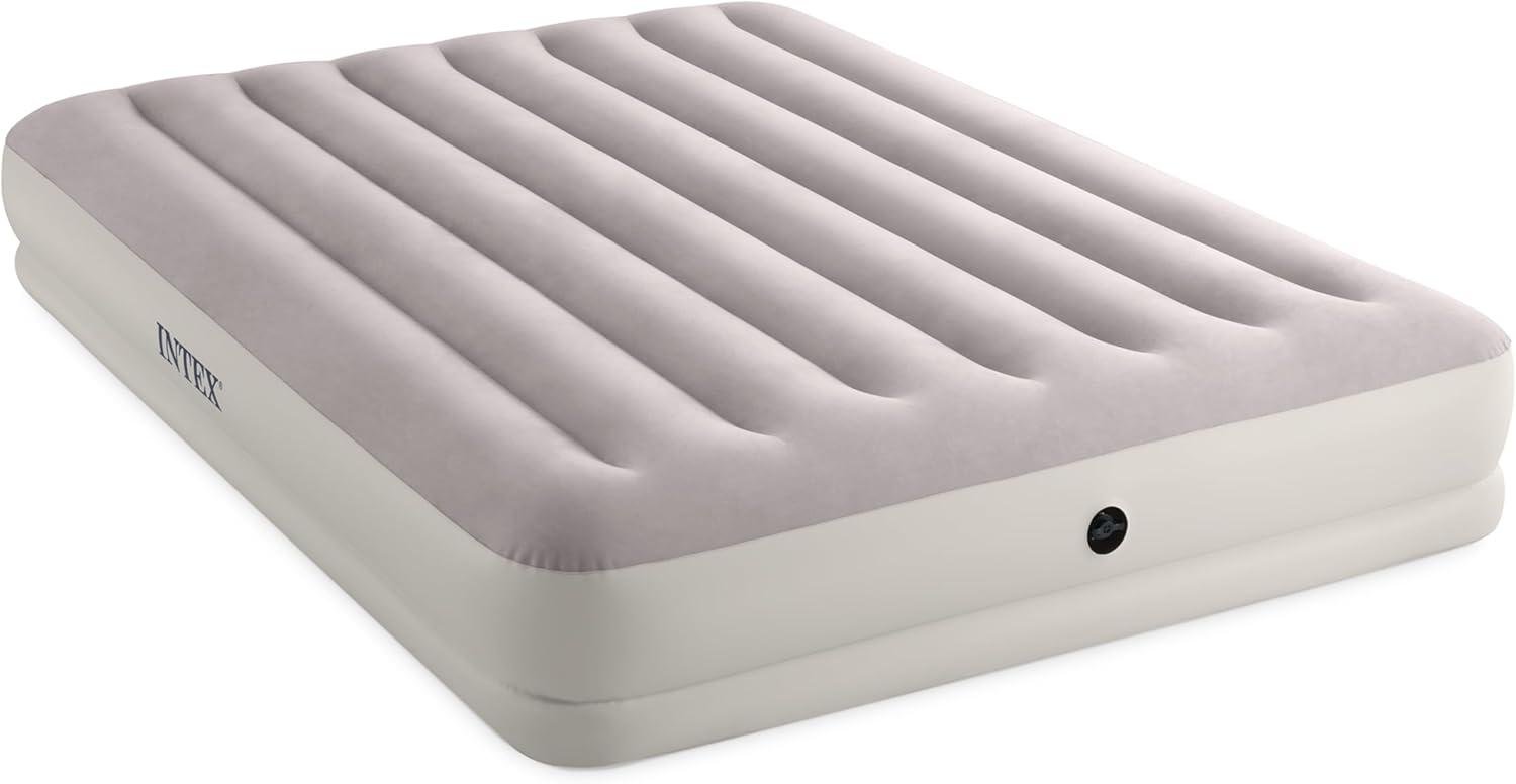 imageIntex 64177E DuraBeam Standard Prestige MidRise Air Mattress FiberTech Twin Size Quickfill USB Air PumpDuraBeam Standard Prestige MidRise Air Mattress
