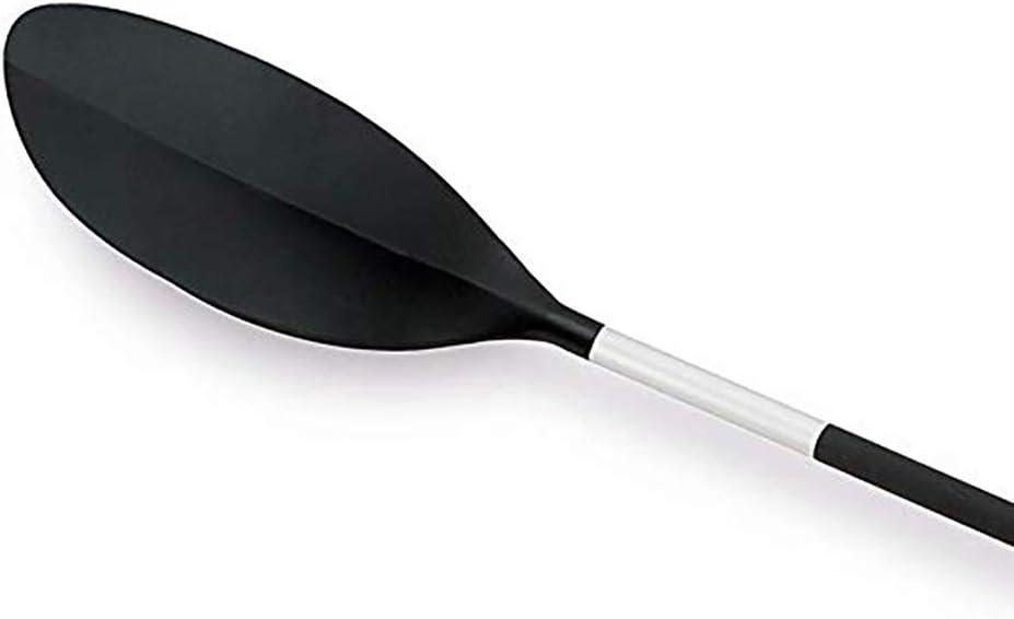 imageIntex 69629E 86quot Kayak Paddle Ribbed Spoon Shaped Blades Durable Lightweight Shaft Comfortable Grips 3Position Feather Adjustability TUV RL Approved