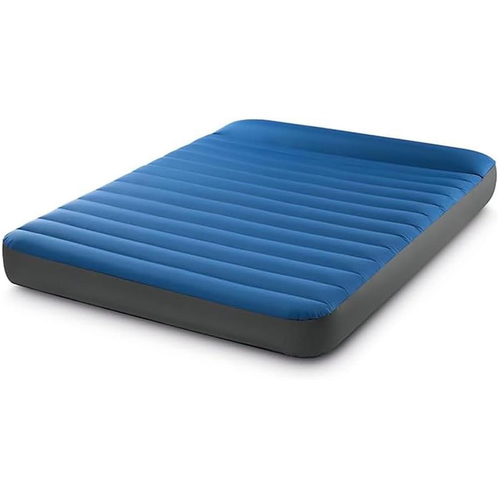 imageIntex 64097EP TruAire Luxury Camping Mat Inflatable Sleeping Pad  Durable Outdoor Use  PunctureResistant  Includes QuickFill Air Pump  300lb Weight CapacityQueen
