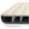 Intex 64102E Dura-Beam Standard Single-High Air Mattress: Fiber-Tech – Full Size – 10in Bed Height – 600lb Weight Capacity – Pump Sold Separately(Queen)