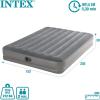 Intex 64114E Dura-Beam Standard Prestige Air Mattress: Fiber-Tech – Queen Size – Built-in USB Electric Pump – 12in Bed Height – 600lb Weight Capacity(Mid-Rise Airbed)