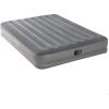 Intex 64114E Dura-Beam Standard Prestige Air Mattress: Fiber-Tech – Queen Size – Built-in USB Electric Pump – 12in Bed Height – 600lb Weight Capacity(Mid-Rise Airbed)