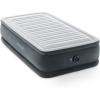 Intex 64417ED 22in Queen Dura-Beam Comfort Plush High-Rise Inflatable Air Mattress with Built in Pump for Travel and Camping, 600lb Weight Capacity(Grey)