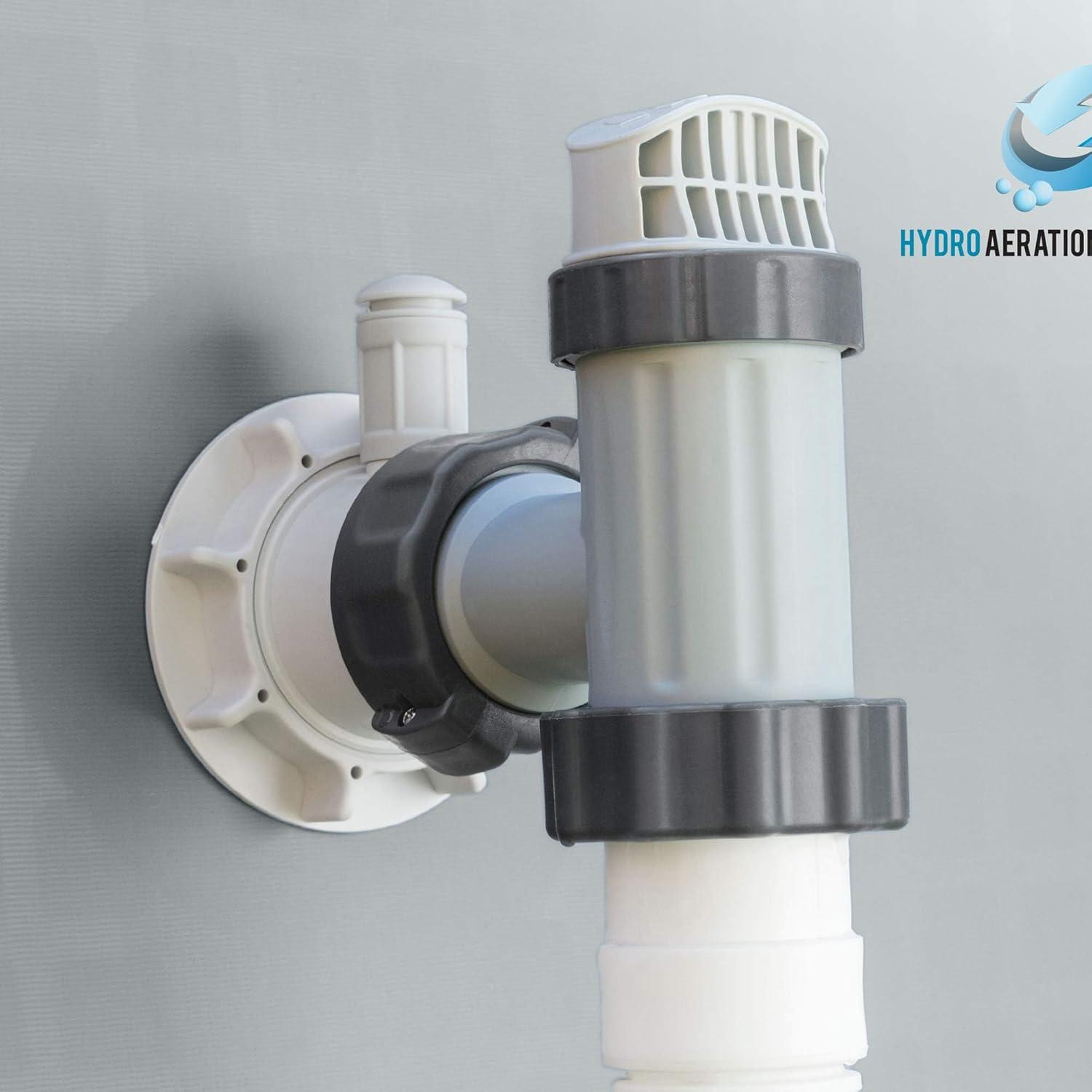 imageINTEX QS500 Krystal Clear Saltwater Chlorine System for Above Ground Pools Keeps Water Clean and Clear Reduces Chemical Use Up to 7000 Gal PoolsSaltwater System