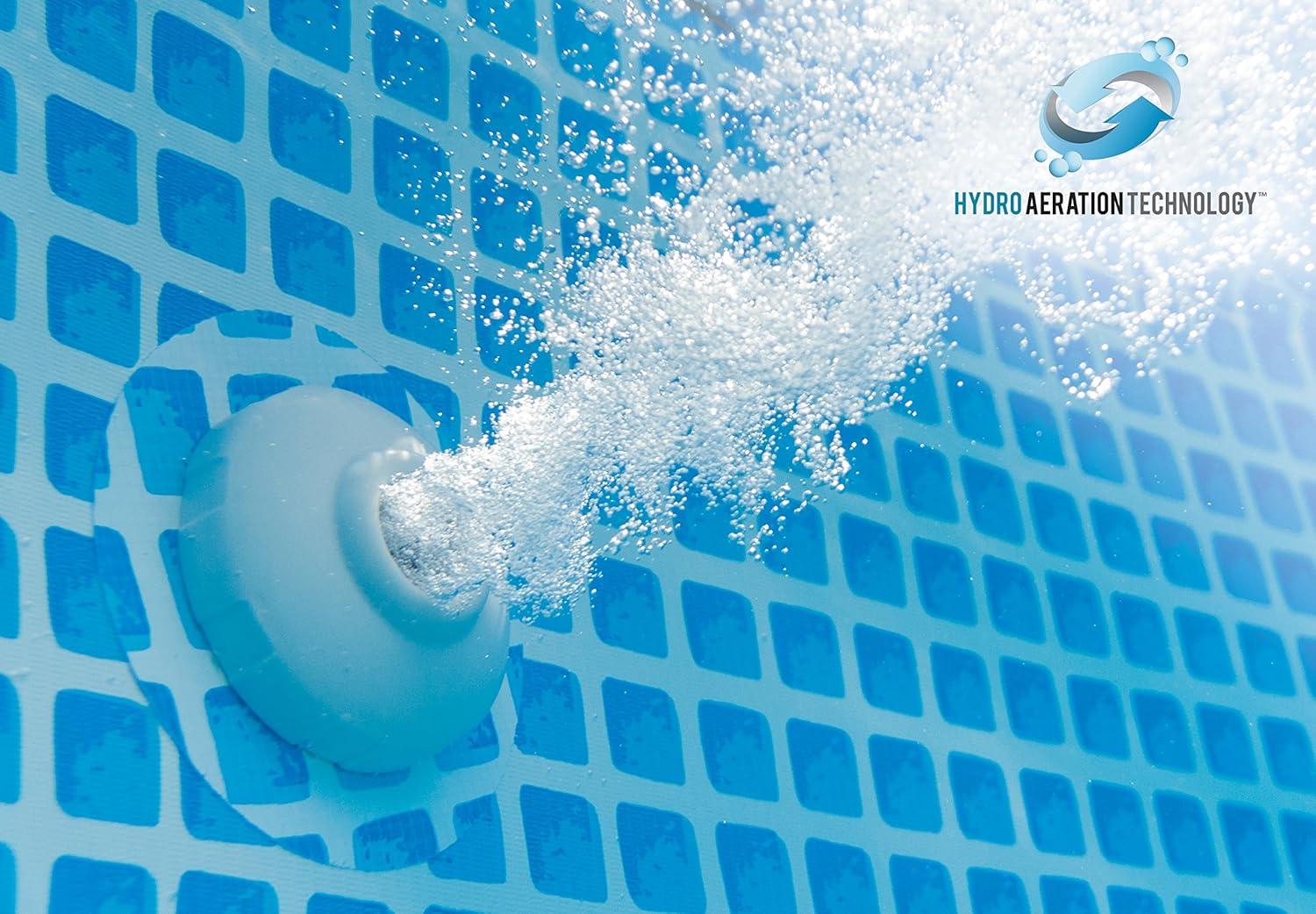 imageINTEX QS500 Krystal Clear Saltwater Chlorine System for Above Ground Pools Keeps Water Clean and Clear Reduces Chemical Use Up to 7000 Gal PoolsSaltwater System