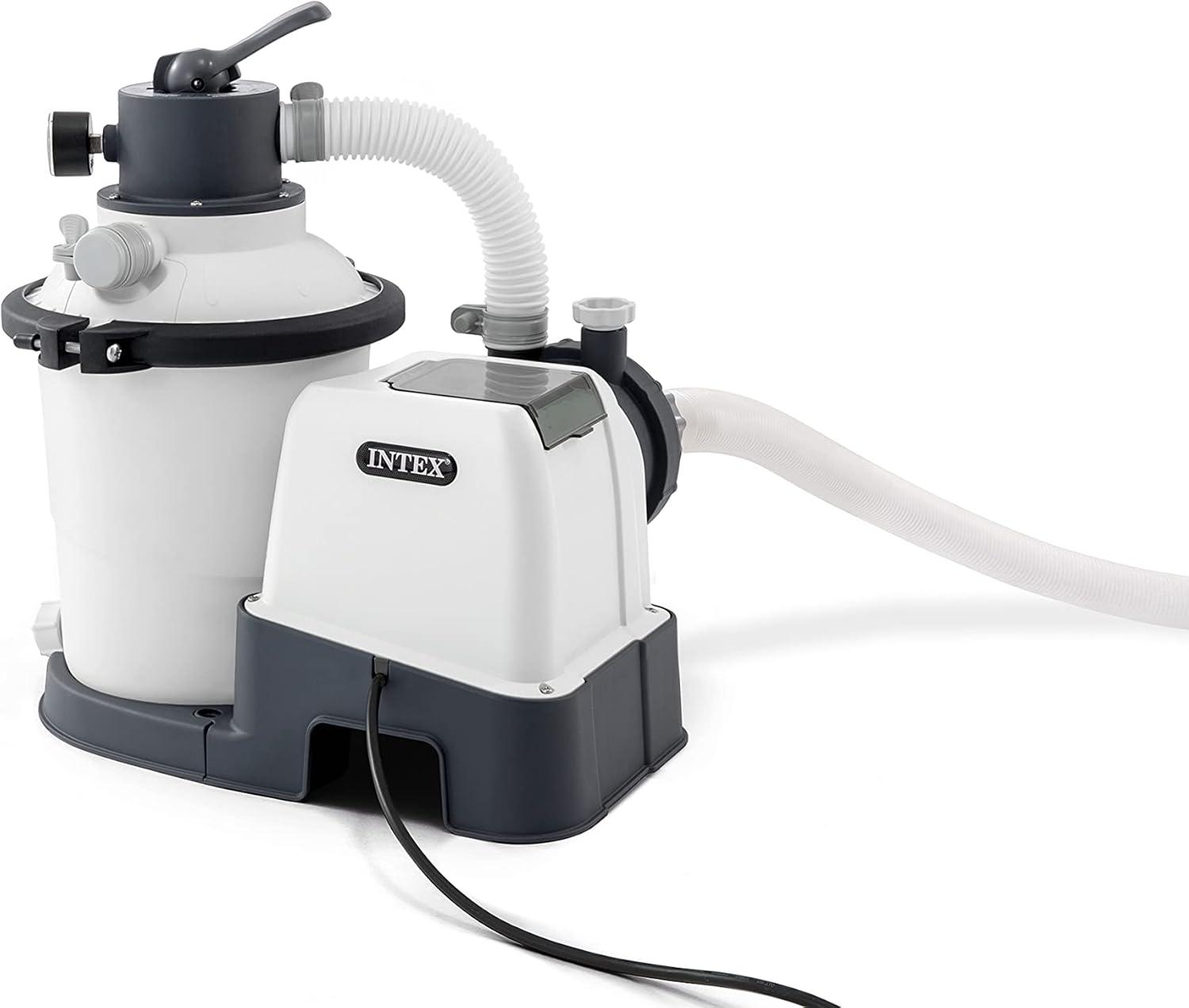 imageINTEX SX1500 Krystal Clear Sand Filter Pump 1500 GPH Pump Flow Rate  Improved Circulation and Filtration  Easy Installation925 GPH