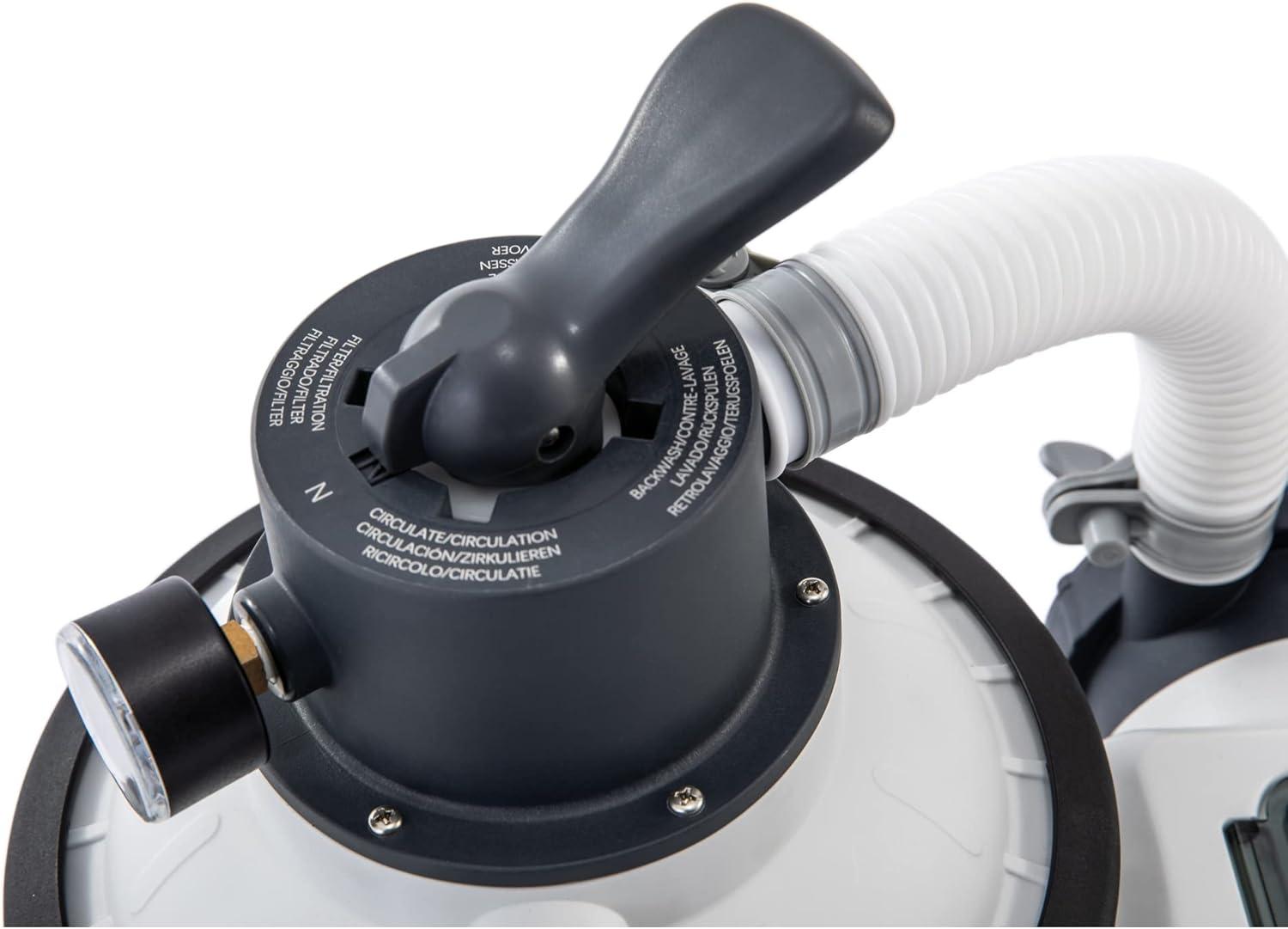 imageINTEX SX1500 Krystal Clear Sand Filter Pump 1500 GPH Pump Flow Rate  Improved Circulation and Filtration  Easy Installation925 GPH