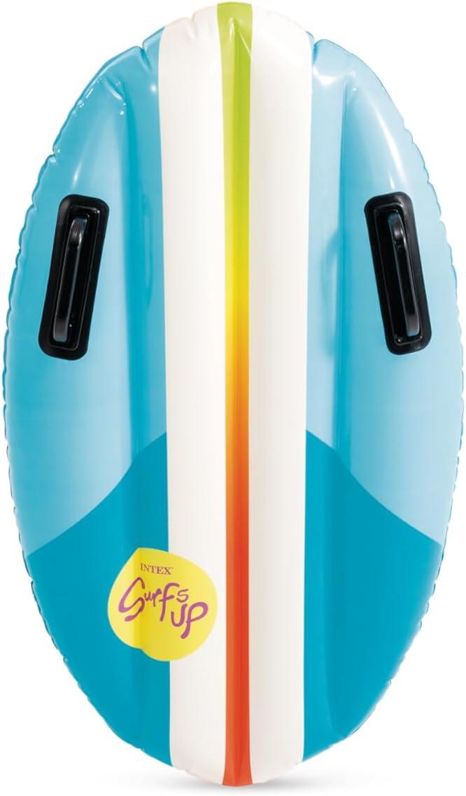 imageIntex 57440EP Inflatable Whale Spray Kiddie Pool for Kids 2 79quot x 77quot x 36quot Small BlowUp Splash Pool ampamp Sprinkler Backyard Toddler Play CenterBlue