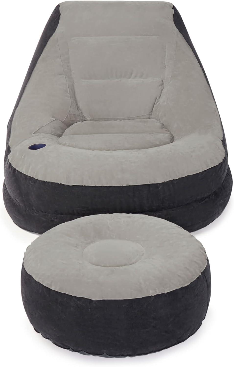 imageIntex Inflatable Ultra Lounge with Ottoman4 Pack