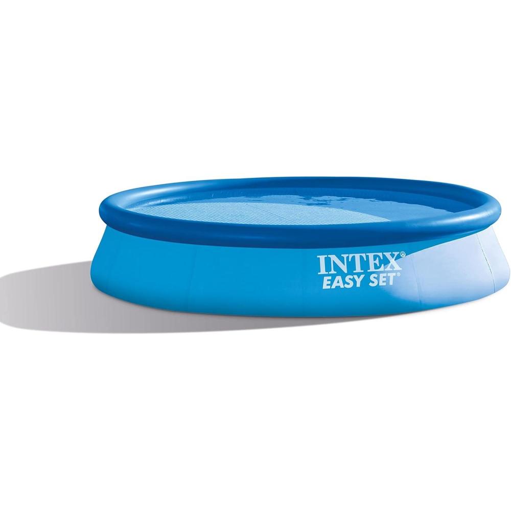 imageINTEX 26175EH Easy Set Inflatable Swimming Pool Set 18ft x 48in  Includes 1500 GPH Cartridge Filter Pump  Removable Ladder  Pool Cover  Ground Cloth18FT x 48IN