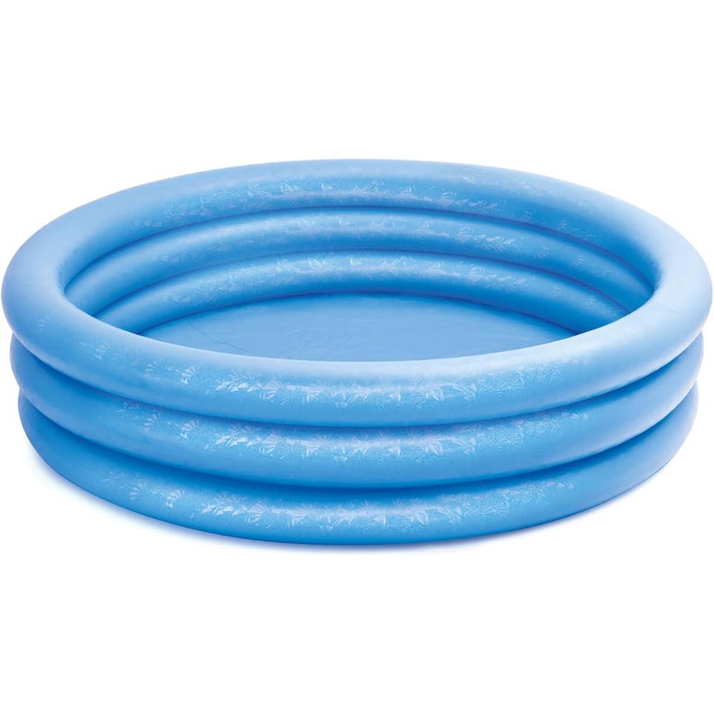 imageINTEX 59416EP Crystal Blue Inflatable Kiddie Swimming Pool 45in x 10in66in x 15in