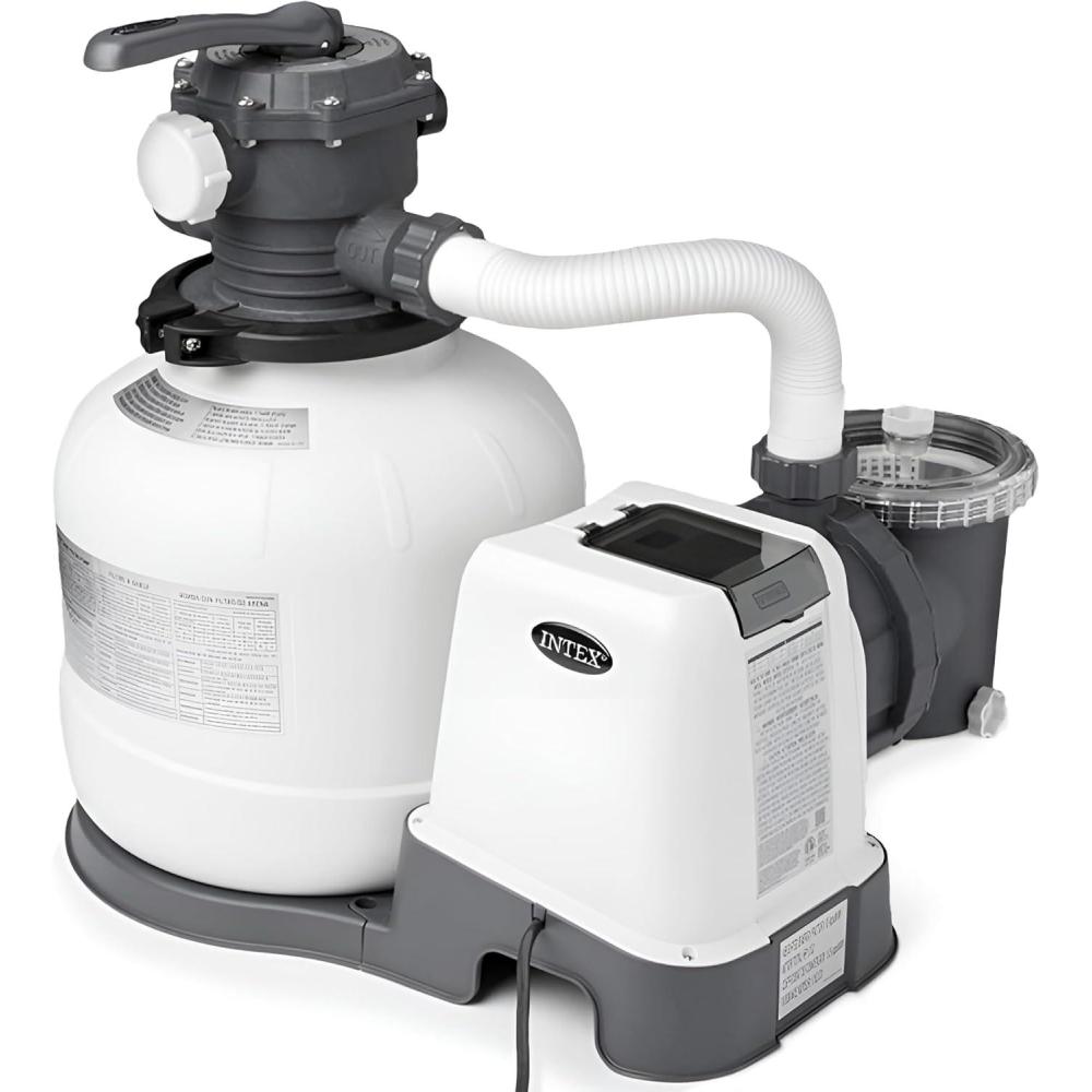 imageINTEX SX1500 Krystal Clear Sand Filter Pump 1500 GPH Pump Flow Rate Improved Circulation and Filtration Easy Installation2 800 GPH