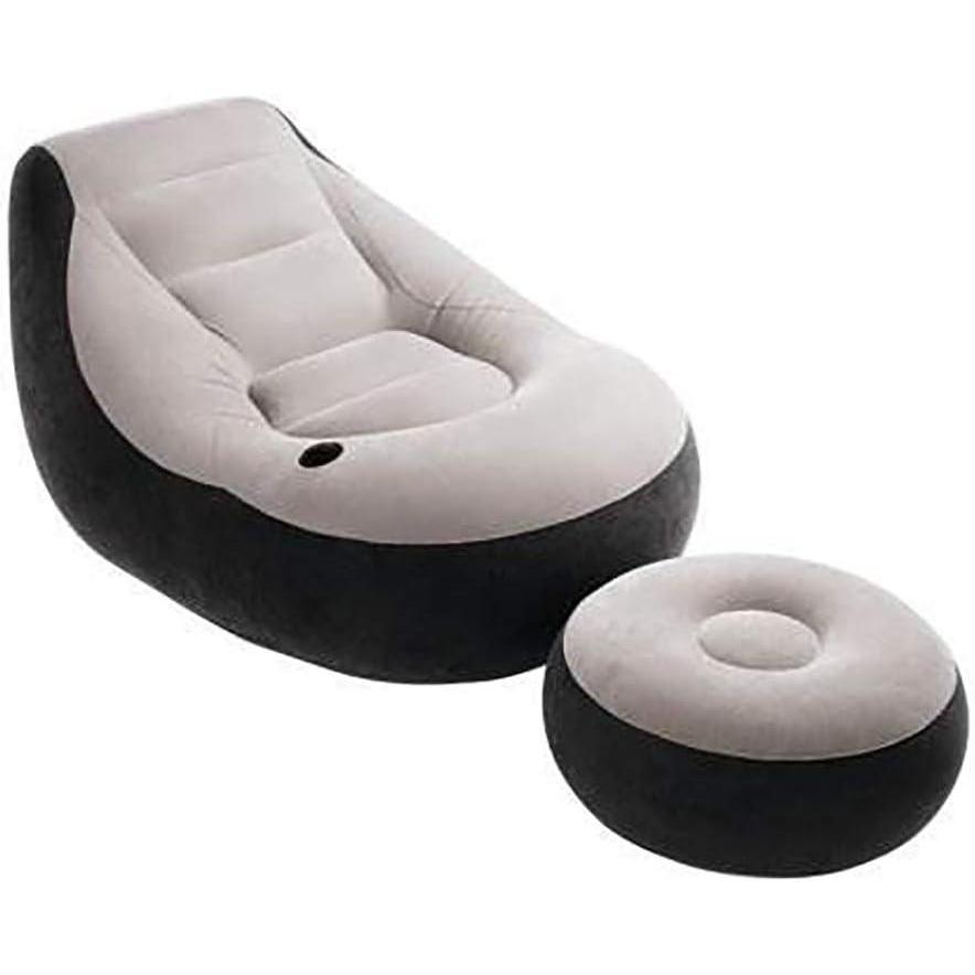 imageIntex Inflatable Ultra Lounge with Ottoman1 Pack