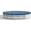 INTEX 26701EH Prism Frame Premium Above Ground Swimming Pool Set: 10ft x 30in – Includes 330 GPH Cartridge Filter Pump – SuperTough Puncture Resistant – Rust Resistant – 1185 Gallon Capacity(20′ x 52″)