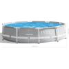 INTEX 26701EH Prism Frame Premium Above Ground Swimming Pool Set: 10ft x 30in – Includes 330 GPH Cartridge Filter Pump – SuperTough Puncture Resistant – Rust Resistant – 1185 Gallon Capacity(10′ x 30″)