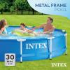 INTEX 28205EH Metal Frame Above Ground Swimming Pool: 8ft x 20in – Puncture-Resistant Material – Easy Assemble – Rust Resistant – 483 Gallon Capacity(12′ x 30″)