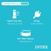 INTEX C2500 Krystal Clear Cartridge Filter Pump for Above Ground Pools: 2500 GPH Pump Flow Rate – Improved Circulation and Filtration – Easy Installation – Improved Water Clarity – Easy-to-Clean(2 500 Gallons Per Hour)