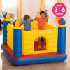 Intex Inflatable Colorful Jump-O-Lene Castle Bounce House, for 2 Kids Ages 3-6 – Large Blow-Up Indoor Outdoor Children’s Bouncer Jumper Playhouse