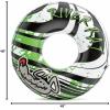 Intex River Rat 48 Inch Inflatable Vinyl Towable Boat Floating Tube Raft for Swimming Pool and Lake in Green Rat or Graffiti Rat Design, Color Varies(6 Pack)