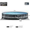 Intex Ultra XTR Deluxe Above Ground Swimming Pool Set, Includes Cartridge Sand Filter Pump, SuperTough Puncture Resistant, Rust Resistant, 24′ x 52″(18′ x 52″)