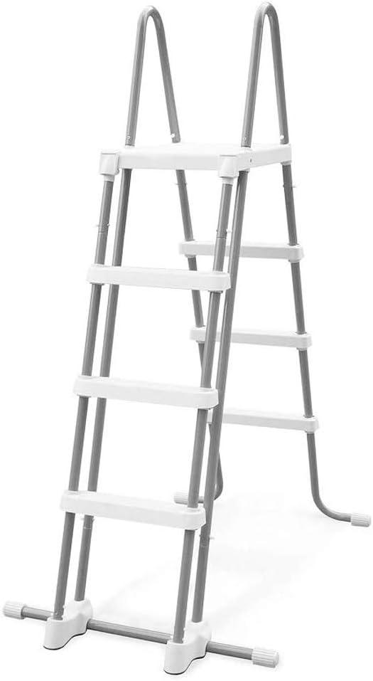 imageIntex 28076E Deluxe Pool Ladder with Removable Steps for Intex Pools with Wall Height of 48 InchLadder