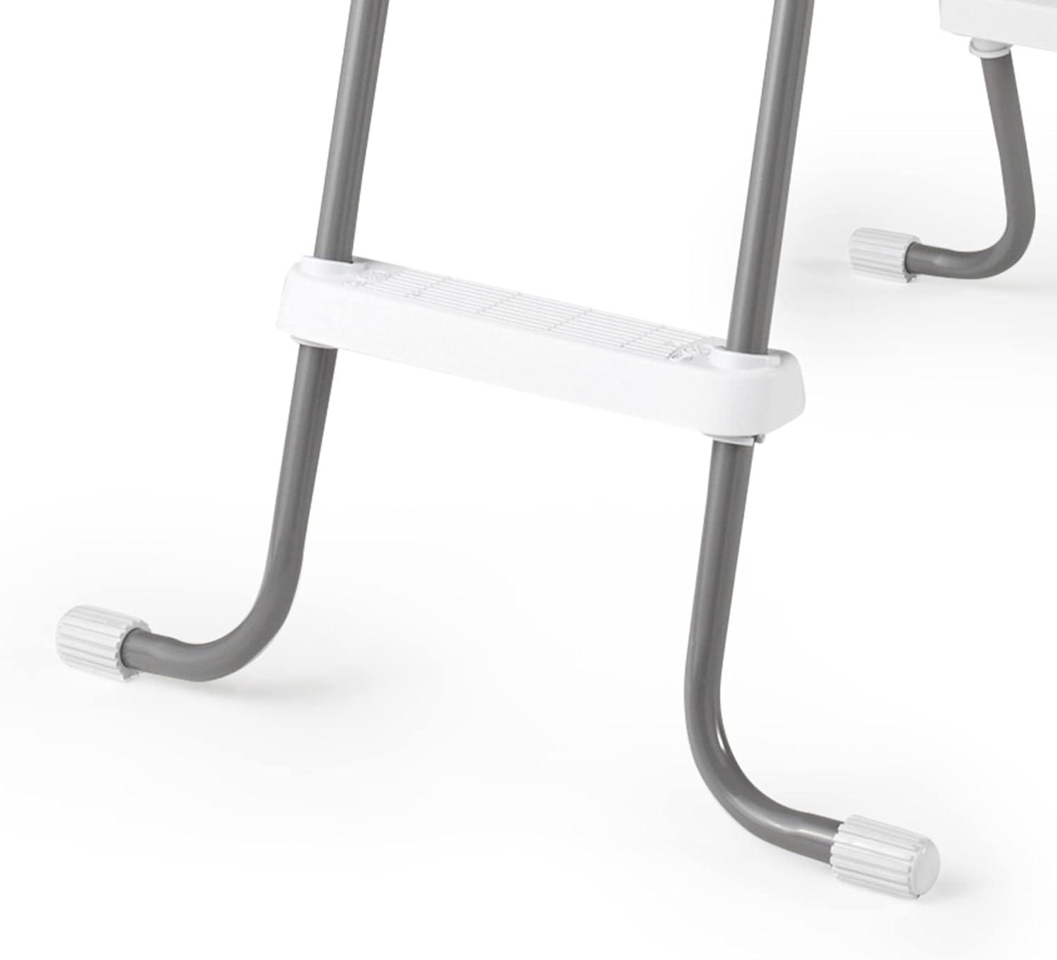 imageIntex Above Ground Steel Frame Swimming Pool Ladder for 42in Wall Height Pools