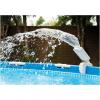 Intex Multi-Color LED Pool Fountain for Above Ground Pools, Fits Metal Frame and Ultra Frame Pools