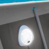 Intex Underwater LED Magnetic Above Ground Wall Pool Light with Magnetic Transmitter and 4 Options, Multicolor/White(Wall Light)