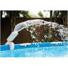 Intex Multi-Color LED Pool Fountain for Above Ground Pools, Fits Metal Frame and Ultra Frame Pools