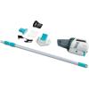 Intex ZR200 Rechargeable Cordless Swimming Pool and Spa Vacuum Cleaner  with Telescoping Handle and 2 Interchangeable Brush Heads