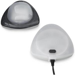 Intex Underwater LED Magnetic Above Ground Wall Pool Light with Magnetic Transmitter and 4 Options, Multicolor/White(Wall Light)
