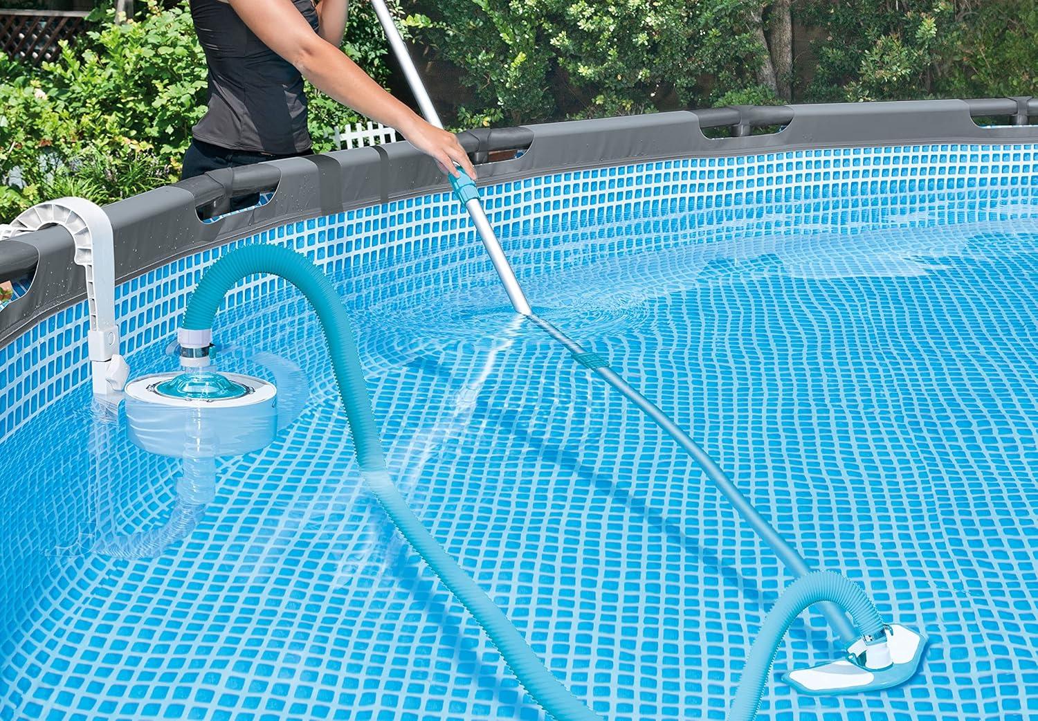 imageINTEX 29083E Spiral Hose for Pool Filters 15in X 25ft One Size Blue