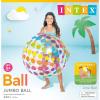 Intex Jumbo Inflatable Ball with Colorful Dot Pattern, Multi, 42″