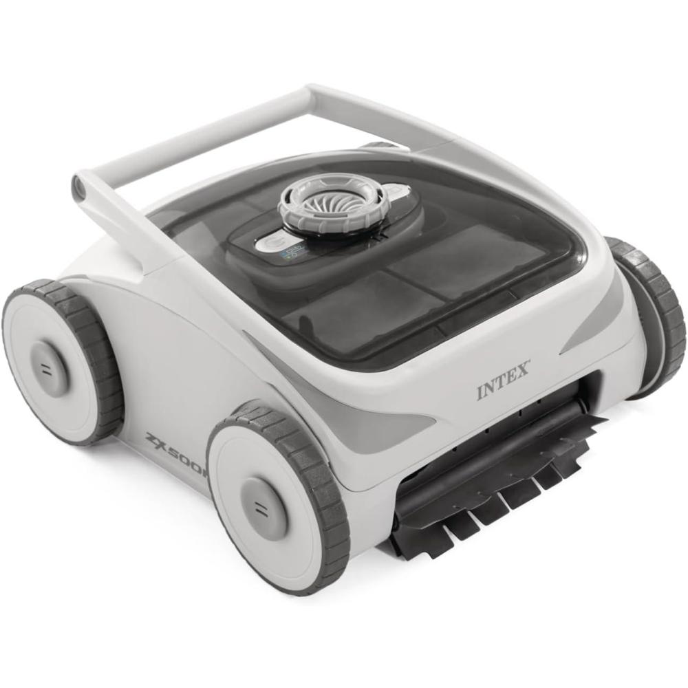 imageINTEX 28623E ZX500R Cordless Electric Robotic Pool Cleaner for Above Ground In Ground Swimming Pools with Max Depth of 79in 120min Run Time on Full Charge