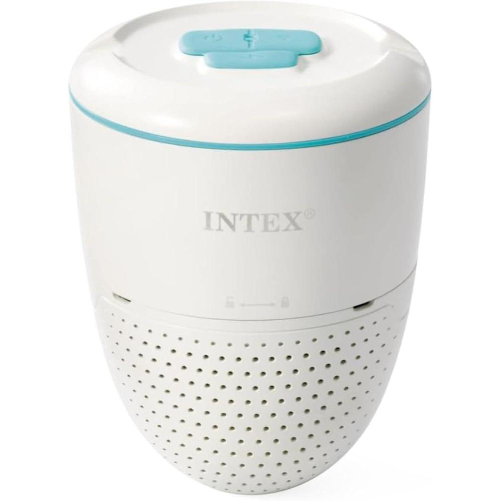 imageINTEX Smart Pool Water Analyzer with App Monitoring  Automated pH amp Chlorine Tracking RealTime Alerts Works with Saltwater Systems amp Sand Filter Pumps