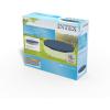 INTEX 28088E 20ft X 8in Round All-Season Deluxe Pool Cover for 20ft Round Frame Above Ground Pools with Secure Rope-Tie and Pre-Drilled Drain Holes(15′ (Round))