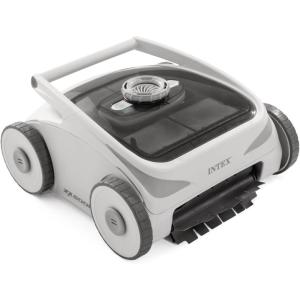 INTEX 28623E ZX500R Cordless Electric Robotic Pool Cleaner for Above Ground, In Ground Swimming Pools with Max Depth of 79in, 120-min Run Time on Full Charge