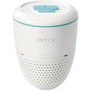 INTEX Smart Pool Water Analyzer with App Monitoring – Automated pH & Chlorine Tracking, Real-Time Alerts, Works with Saltwater Systems & Sand Filter Pumps