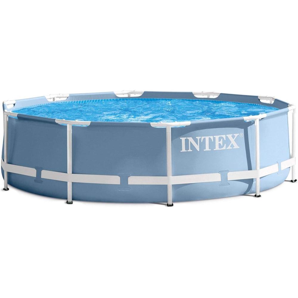 imageIntex 12ft X 30in Prism Frame Pool Set with Filter Pump