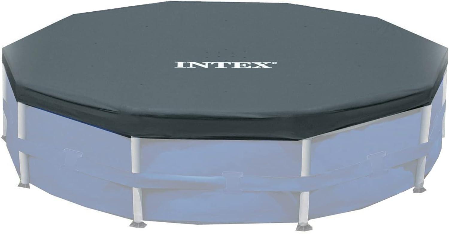 imageIntex 26711EH 12ft x 30in Prism Above Ground Pool Set wCover amp Maintenance Kit