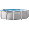 INTEX 26719EP Prism Frame Above Ground Swimming Pool Set: 14ft x 42in – Includes 1000 GPH Cartridge Filter Pump – Removable Ladder – Pool Cover – Ground Cloth