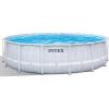 Intex: 16′ x 48″ Prism Frame: Chevron Premium Above Ground Pool Set, 5061 Gallon Capacity, Hydro Aeration Technology, Includes Filter Pump, Ground Cloth, Pool Cover & Ladder, Family Pool, Ages 6+