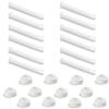 Intex Replacemet Joint Pin & Seal for 13′ – 24′ Round Metal Frame Pools – 12 Pieces