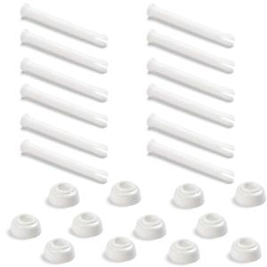 Intex Replacemet Joint Pin & Seal for 13′ – 24′ Round Metal Frame Pools – 12 Pieces