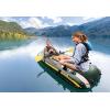 INTEX Seahawk Inflatable Boat Series: Includes Boat Oars and High-Output Pump – Fishing Rod Holders – Gear Pouch(Light Green)