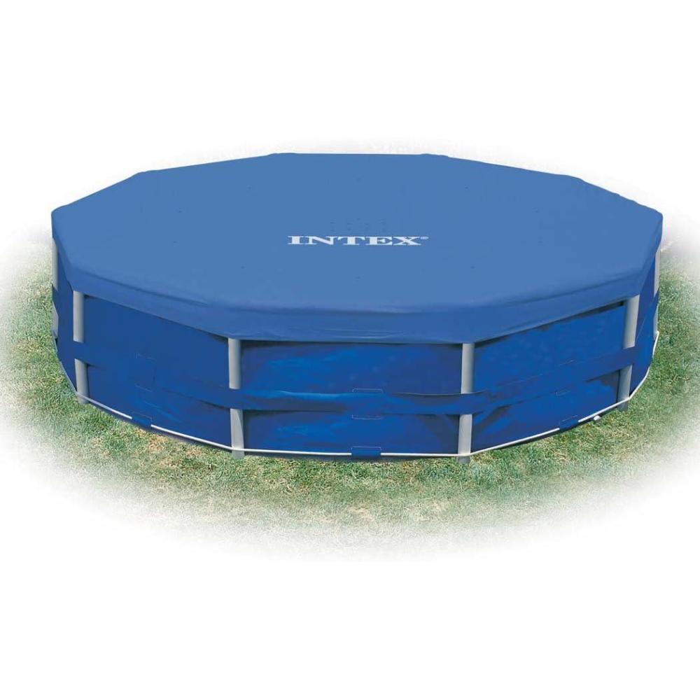 imageIntex 12 Round Swimming Pool Debris Cover For Metal Frame Models 58411E