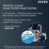 INTEX 26363EH Ultra XTR 24ft x 12ft x 52in Above Ground Swimming Pool Set with Sand Filter Pump, Deluxe Automatic Vacuum Cleaner and Maintenance Cleaning Kit