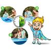 Intex 28272EH 9ft 10in X 6ft 6in X 29 1/2in Rectangular Frame Above Ground Swimming Pool, Blue