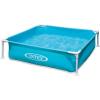 Intex 4 Foot x 12 Inch Miniature Durable Vinyl Outdoor Above Ground Frame Kiddie Swimming and Teaching Baby Pool for Ages 3 and Up, Blue(Blue)