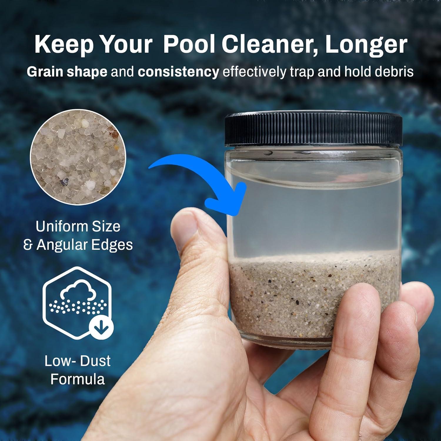 imageINTEX Above Ground Swimming Pool Set Ultra XTR 26 x 52 Round Frame Bundled with 2 Pack OptiFlow Premium Pure Silica Filter Pool Sand 50 lb Bag26 x 52
